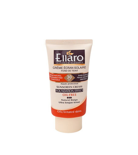 کرم ضد آفتاب الارو سری Foundation Effect مدل Haute Protection با رنگ بژ طبیعی SPF30