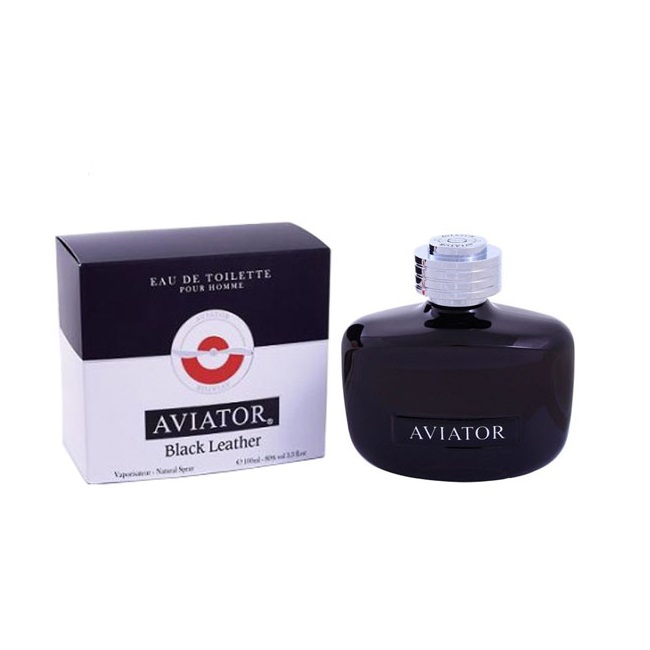 ادکلن مردانه پاریس بلو مدل Aviator Black Leather