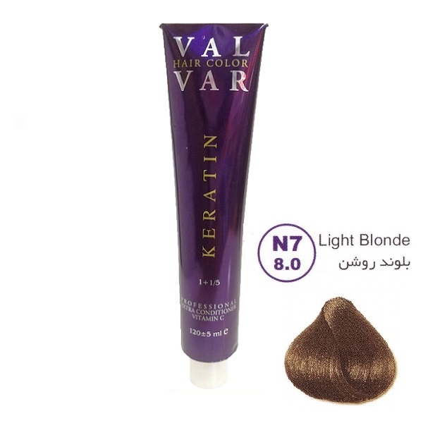 رنگ مو وال وار سری طبیعی