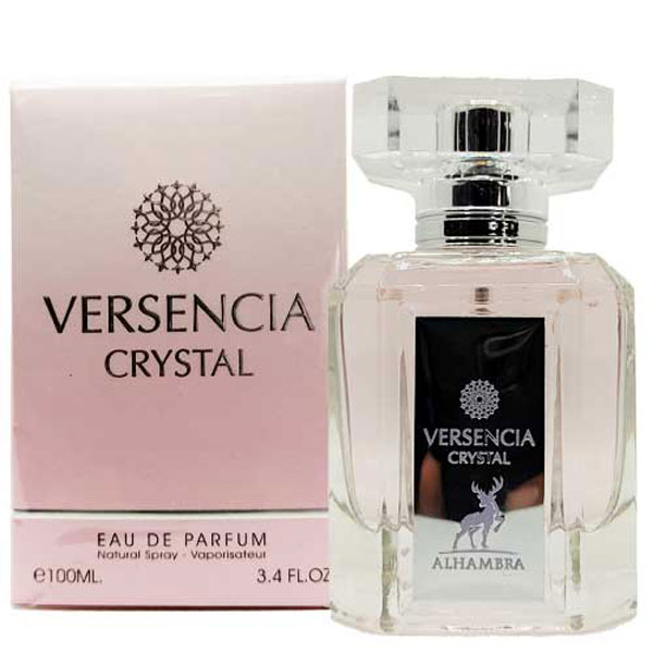 ادکلن زنانه الحمبرا مدل Versencia Crystal حجم 100 میلی لیتر