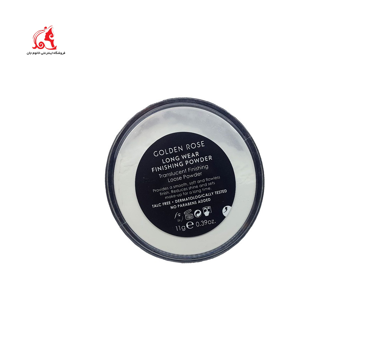  پودر تثبیت کننده آرایش گلدن رز مدل Long Wear Finishing Powder