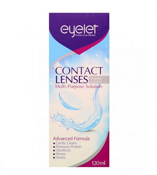 محلول شستشوی لنز آی لت مدل Contact Lenses حجم 120 میلی لیتر