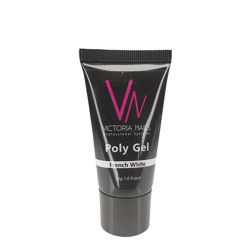 پلی ژل ویکتوریا نیلز رنگ French White حجم 30 گرم 