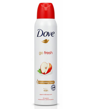 اسپری ضد تعریق زنانه داو با رایحه سیب مدل go fresh حجم 250 میلی لیتر