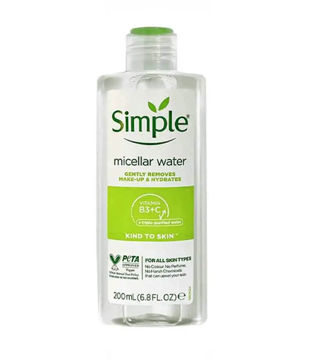 میسلار واتر سیمپل مناسب انواع پوست حجم 200 میلی لیتر 