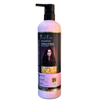 شامپو کلاژن و بوتاکس موهای فر لایتنس حجم 900 میلی لیتر 