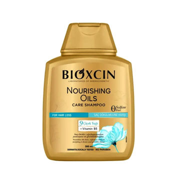 شامپو تقویت کننده و ترمیم کننده مو بیوکسین مدل Nourishing Oils Care حجم ۳۰۰ میلی‌لیتر
